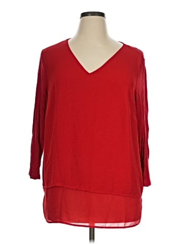 MICHAEL Michael Kors 3/4 Sleeve Blouse (view 1)