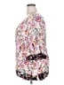 Democracy 100% Rayon White 3/4 Sleeve Blouse Size 2X - photo 5