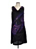 DKNY Graphic Black Cocktail Dress Size 10 - photo 1