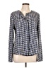 Armani Collezioni Houndstooth Blue Blazer Size 12 - photo 1