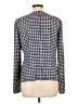 Armani Collezioni Houndstooth Blue Blazer Size 12 - photo 2