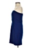 Forever 21 Solid Blue Cocktail Dress Size S - photo 5