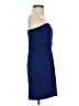 Forever 21 Solid Blue Cocktail Dress Size S - photo 4