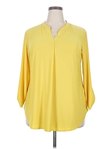 Cato 3/4 Sleeve Blouse (view 1)