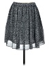 MICHAEL Michael Kors 100% Polyester Polka Dots Black Casual Skirt Size XS - photo 2