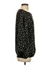 Oddi 100% Polyester Polka Dots Black 3/4 Sleeve Blouse Size S - photo 4