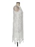 W by Worth 100% Polyester White Cocktail Dress Size 6 - photo 4