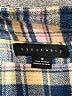Sanctuary 100% Cotton Plaid Blue Long Sleeve Button-Down Shirt Size 1X - photo 7