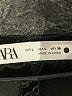 Zara Chevron-herringbone Black Casual Pants Size L - photo 7