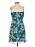 Express Tropical Teal Cocktail Dress Size 0 - photo 2