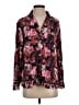 Ted Baker London Floral Burgundy Long Sleeve Blouse Size 2 (0) - photo 1