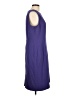 Kasper Solid Purple Cocktail Dress Size 12 - photo 4