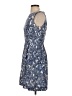 Anne Klein Paisley Blue Cocktail Dress Size 4 - photo 5