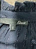 Etam Tweed Black 3/4 Sleeve Button-Down Shirt Size S - photo 7