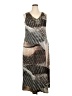 Avenue Graphic Gray Casual Dress Size 18 Plus - photo 1