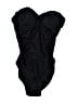 J.Crew Solid Black One Piece Swimsuit Size 4 - photo 1