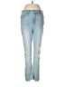 Crown & Ivy Hearts Blue Jeans Size 8 - photo 1