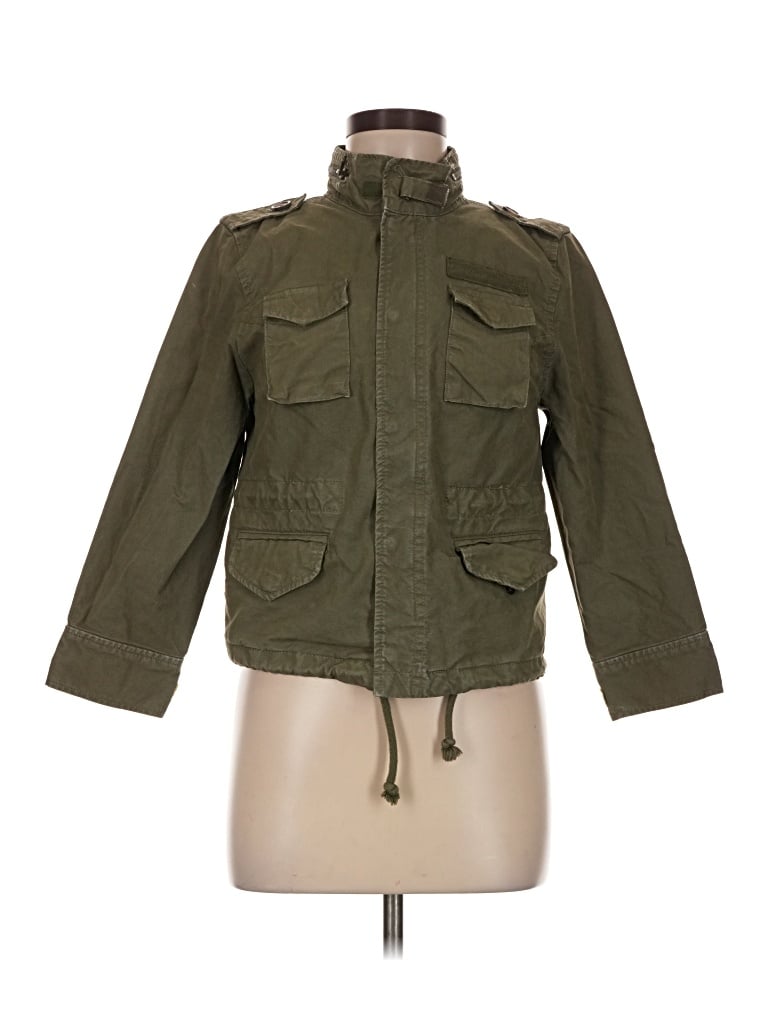 Click to view more detailed imagery on our partner's website Pre-owned Zara Jacket In Green