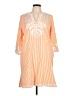 Gretchen Scott Designs Orange Casual Dress Size L - photo 1