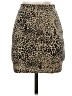 Guess Animal Print Gold Casual Skirt Size XS - photo 1