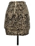 Guess Animal Print Gold Casual Skirt Size XS - photo 2