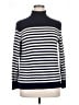 Talbots Stripes Blue Turtleneck Sweater Size 1X - photo 1