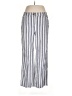 Chico's 100% Cotton Stripes Blue Casual Pants Size M - photo 1