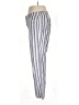 Chico's 100% Cotton Stripes Blue Casual Pants Size M - photo 5