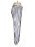 Chico's 100% Cotton Stripes Blue Casual Pants Size M - photo 4
