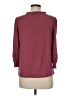 Como Vintage Burgundy 3/4 Sleeve Blouse Size M - photo 2