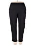 Athletic Works Solid Black Active Pants Size 20 - photo 1
