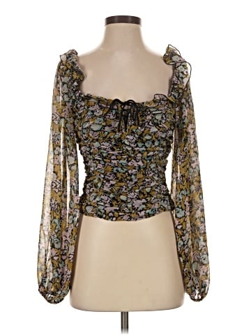 Free People Long Sleeve Blouse (view 1)