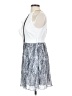 Self-Portrait 100% Polyester Graphic Blue Cocktail Dress Size 4 - photo 5