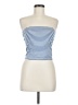 Edikted Blue Sleeveless Top Size M - photo 1