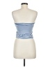 Edikted Blue Sleeveless Top Size M - photo 2