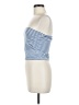 Edikted Blue Sleeveless Top Size M - photo 5