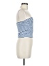 Edikted Blue Sleeveless Top Size M - photo 4