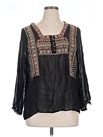 Lucky Brand 3/4 Sleeve Blouse (view 1)