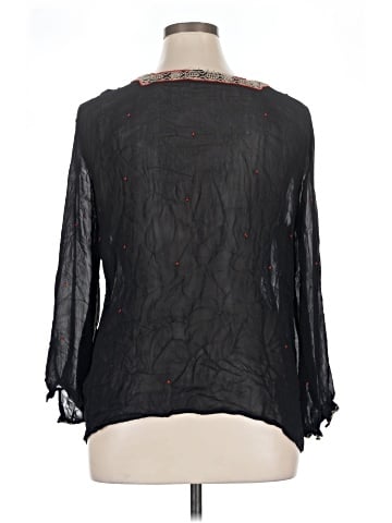 Lucky Brand 3/4 Sleeve Blouse (view 2)