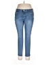 Jessica Simpson Solid Blue Jeans Size 32 waist - photo 1