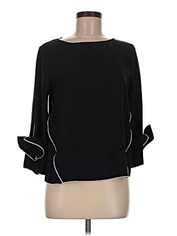 Zara Basic 3/4 Sleeve Blouse (view 1)