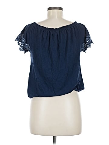 American Eagle Outfitters Short Sleeve Blouse (view 2)