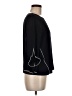Zara Basic Black 3/4 Sleeve Blouse Size M - photo 4