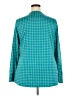 Lands' End Teal Long Sleeve Blouse Size 2X - photo 2