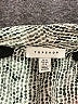 Topshop 100% Polyester Tweed Silver Long Sleeve Blouse Size 8 - photo 7