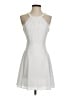 Express Outlet 100% Polyester Solid White Cocktail Dress Size 0 - photo 1