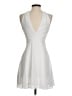 Express Outlet 100% Polyester Solid White Cocktail Dress Size 0 - photo 2