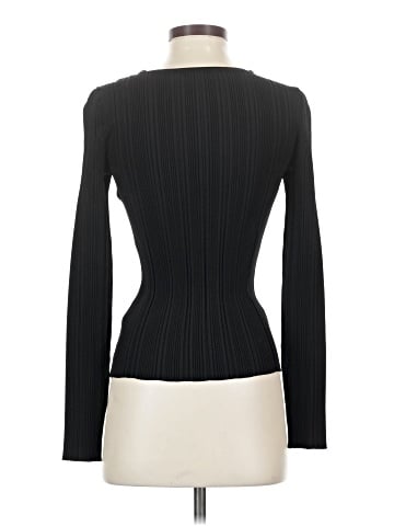 Self-Portrait Long Sleeve Top (view 2)