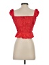 Falling Love 100% Rayon Red Sleeveless Blouse Size XXS (estimated) - photo 2