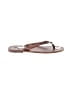 FRYE 100% Leather Brown Flip Flops Size 11 - photo 1